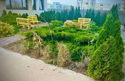 Аренда комфортной 2-комнатной квартиры с двориком, 41 м², Мамаия Норд, Констанца, Румыния